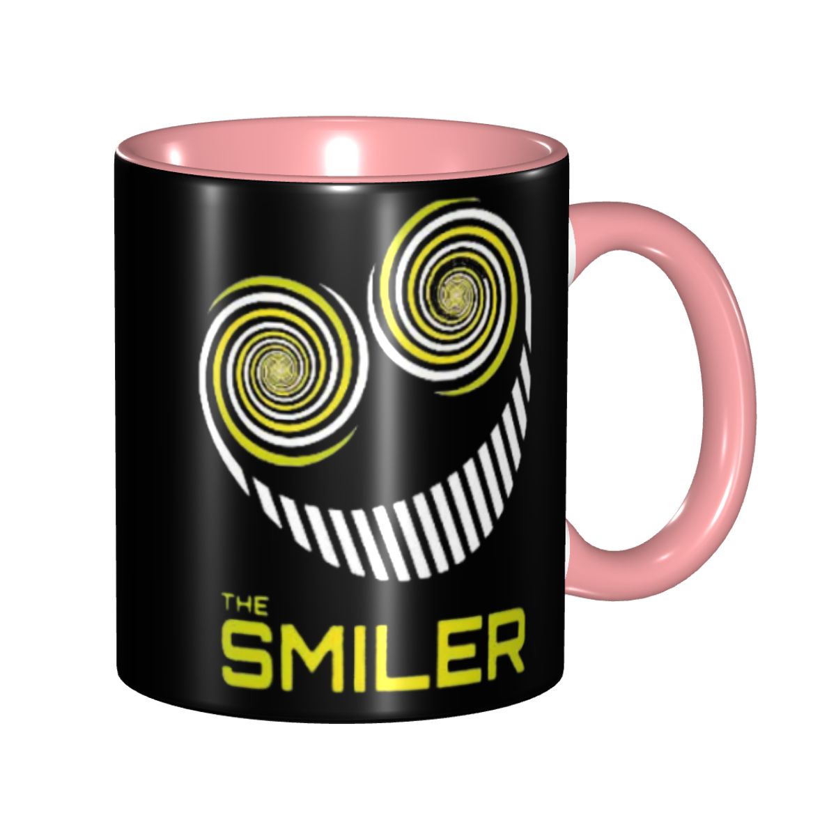 Coffee Tea Uk - ザ・スマイラー アルトン・タワーズ マーチ UK アクティブマグ 面白いセラミックコーヒーカップ