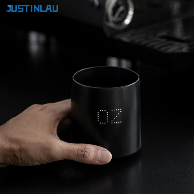 Coffee Tea Bean - JUSTINLAU 電子コーヒー計量カップ 高精度 防水 エスプレッソスケール ポアオーバー電子スケール