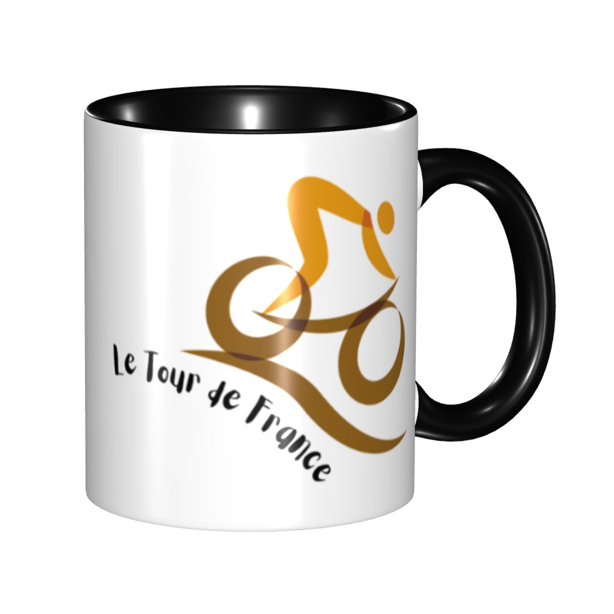 Coffee Tea Bottle - パーソナライズされたツール・ド・フランスサイクリングレースマグカップDIYセラミックミルクティーコーヒーカップ