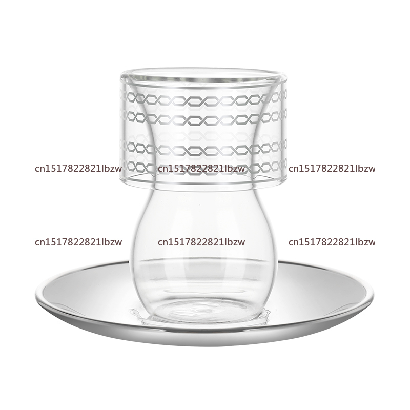 Tea Coffee Pot Set - 2025年デラックス銀メッキティーコーヒーカップ＆ソーサーセット、セラミックガラス製、ホテル、パーティー、ホームデコレーション、新製品