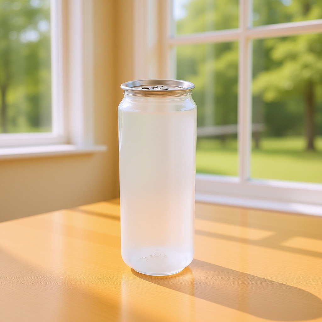 Coffee Tea Drink - 5個入り透明飲料缶、簡単に開けられる携帯用ドリンク容器、ジュース、ミルクティー、コーヒー、ソーダ、水、アウトドア、オフィス、学校用