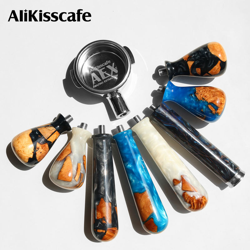 Coffee Tea Making Machine - M10コーヒーポルタフィルターハンドル、樹脂製改造ハンドル、デロンギ・ブレヴィルエスプレッソメーカー用ポルタフィルター交換部品、バリスタアクセサリー