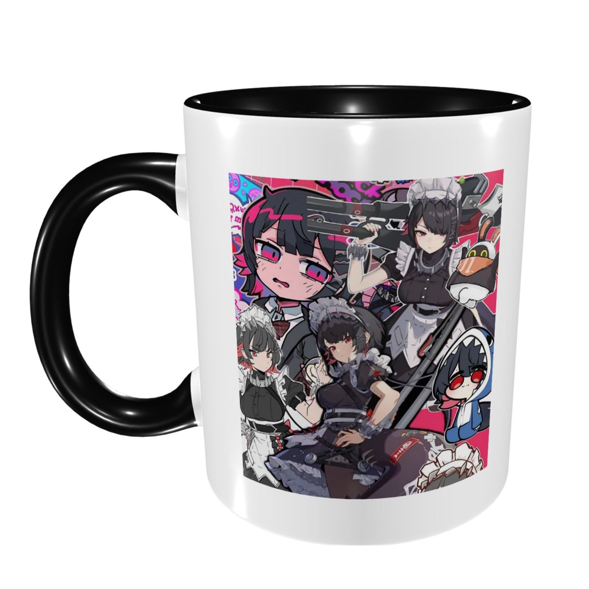 Coffee Tea Zone - エレン・ジョー・ゼンレス・ゾーン・ゼロマグ面白いセラミックコーヒーカップティーマグミルクカップドリンクウェアギフト女性男性向け