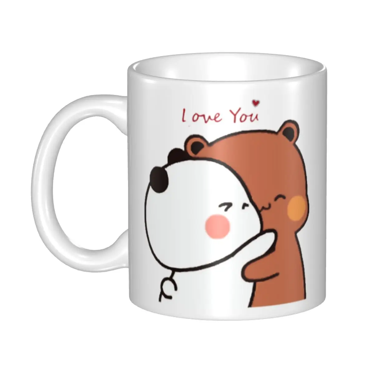 パンダとブラウニーのコーヒーマグ DIY パーソナライズされ - Coffee Tea Love のレビューと価格