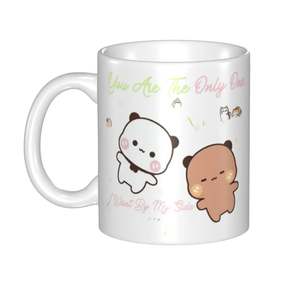 パンダとブラウニーのコーヒーマグ DIY パーソナライズされ - Coffee Tea Love のレビューと価格