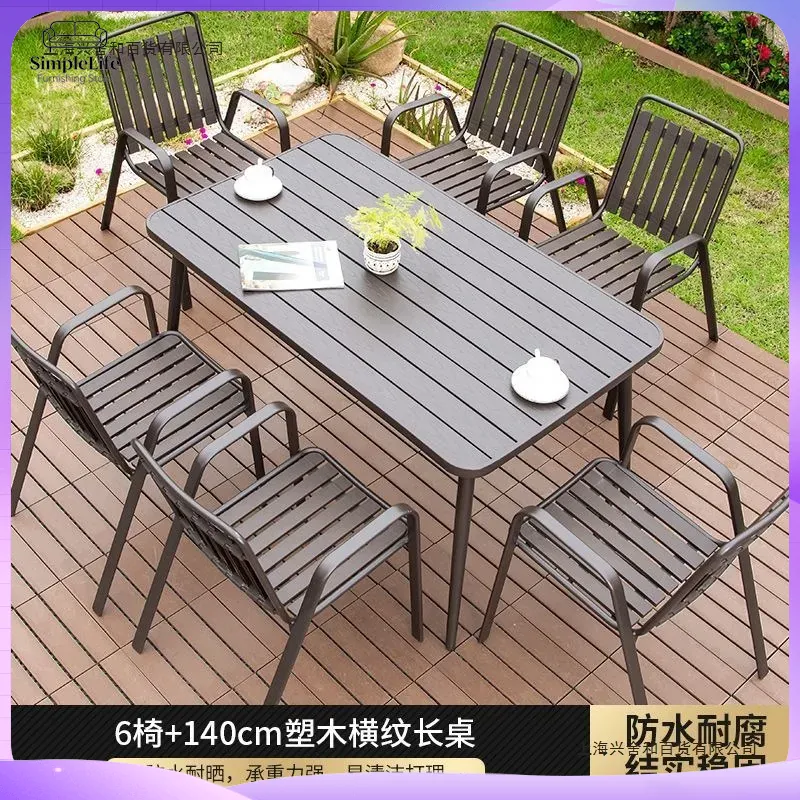 屋外木製コーヒーテーブル パティオバルコニーガーデン用 小さ - Coffee Tea Gardens のレビューと価格