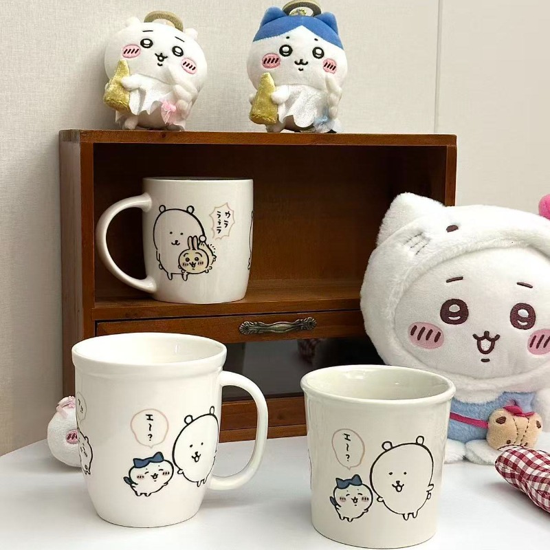 アニメちいかわジョークベア セラミックマグ ギフトボックス  - Good Coffee Tea のレビューと価格
