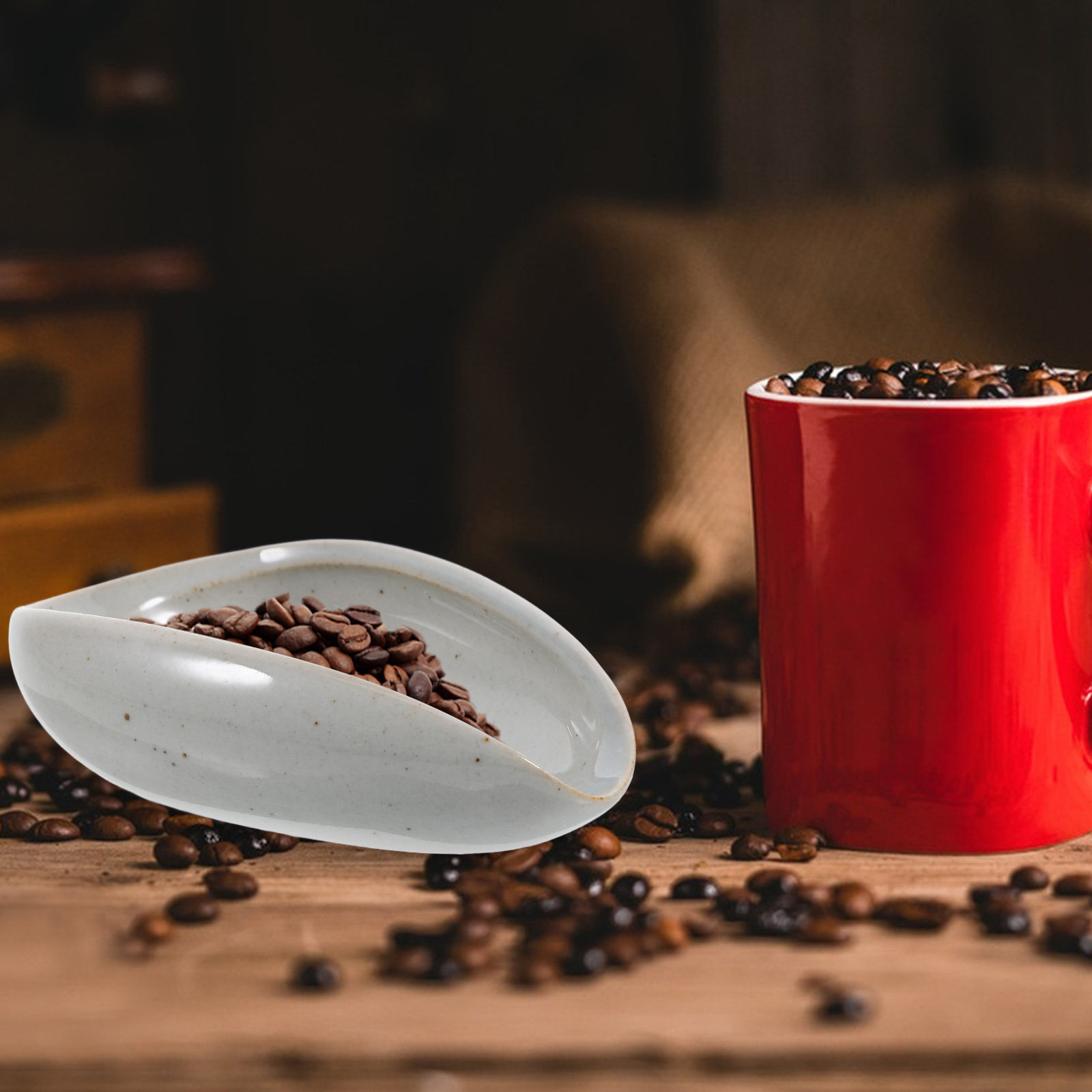 セラミック製コーヒー豆計量トレイ 多機能計量カップ エスプレ - Coffee Tea Bean のレビューと価格