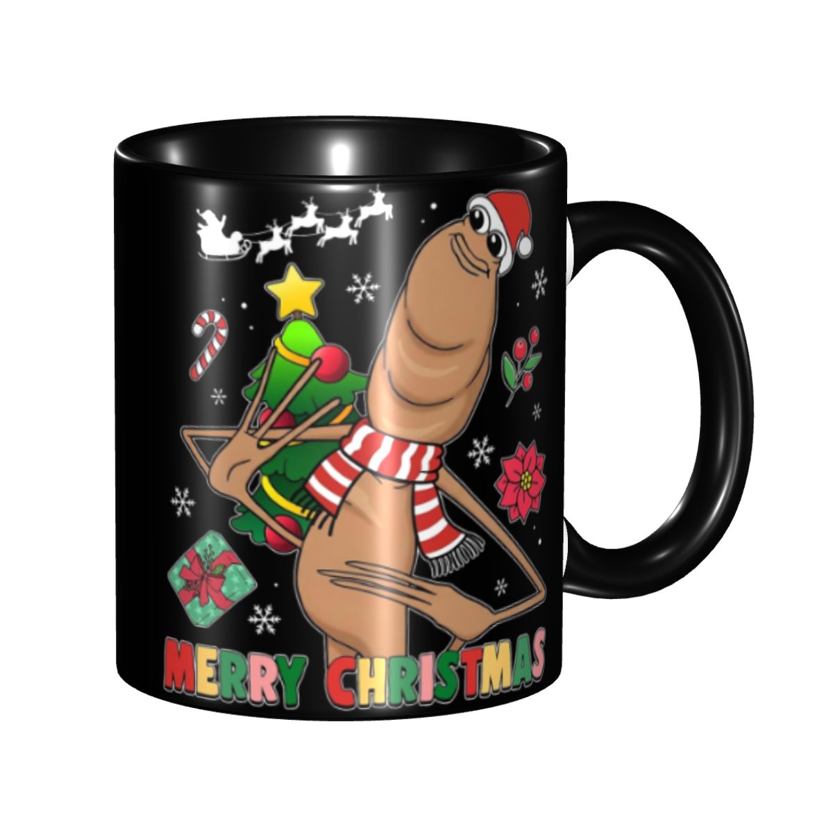 マーカス・ザ・ワーム メリークリスマスグッズ コーヒーマグカ - Coffee Tea Gift のレビューと価格