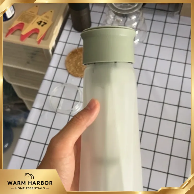 ヒーローファンジンガラス製コールドブリューコーヒーメーカー、 - Coffee Tea Bottle のレビューと価格