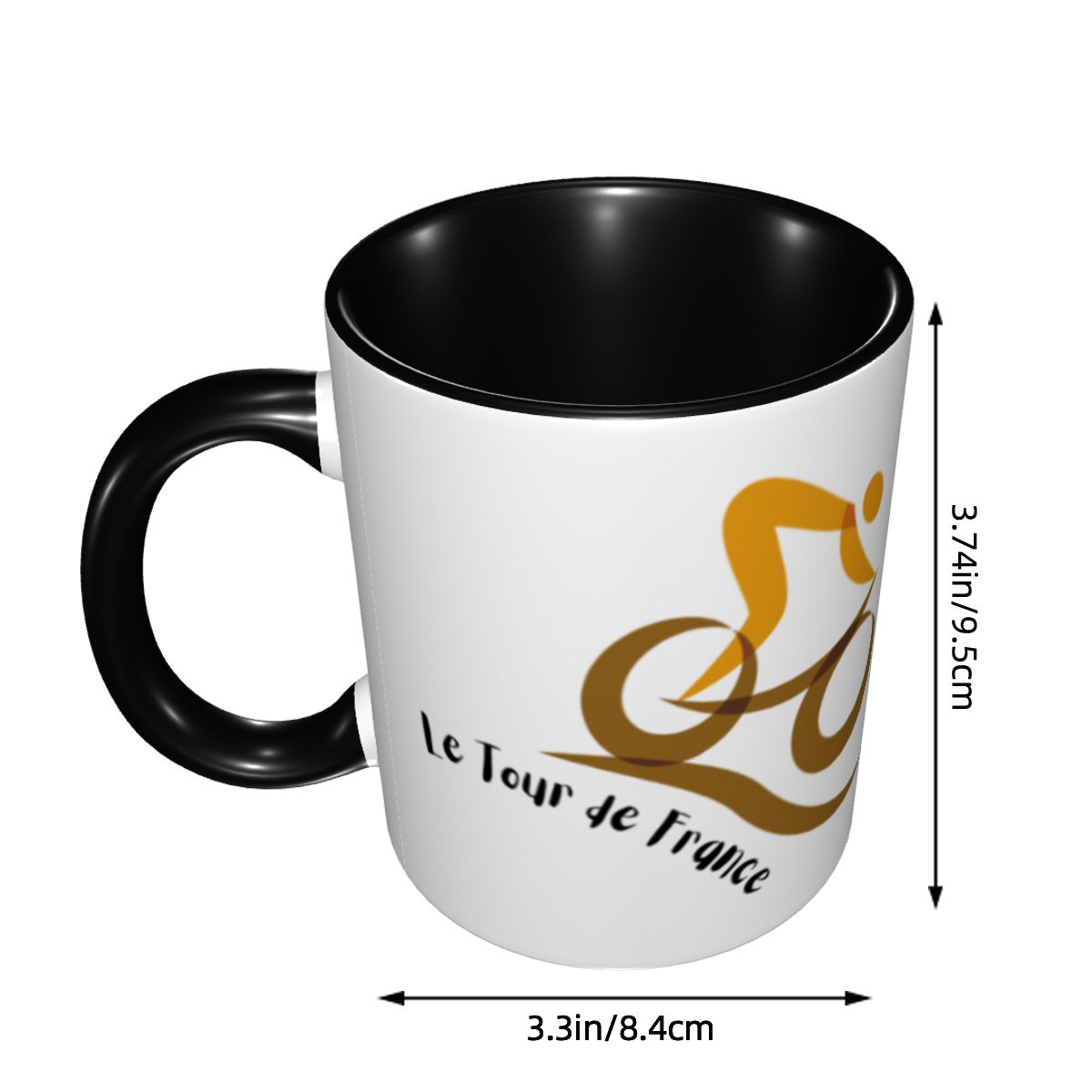 パーソナライズされたツール・ド・フランスサイクリングレースマ - Coffee Tea Bottle のレビューと価格