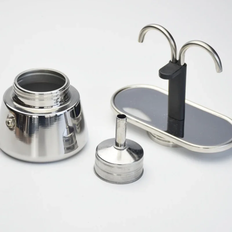 ステンレス鋼のミニ鍋,二重管,イタリアのコーヒーメーカー,家 - Coffee Tea Making Machine のレビューと価格
