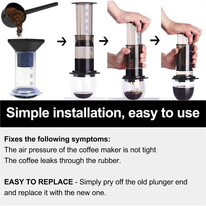 A69X-ゴム製ガスケット交換セット（2個入り）エアロプレス - Aeropress Coffee Maker のレビューと価格