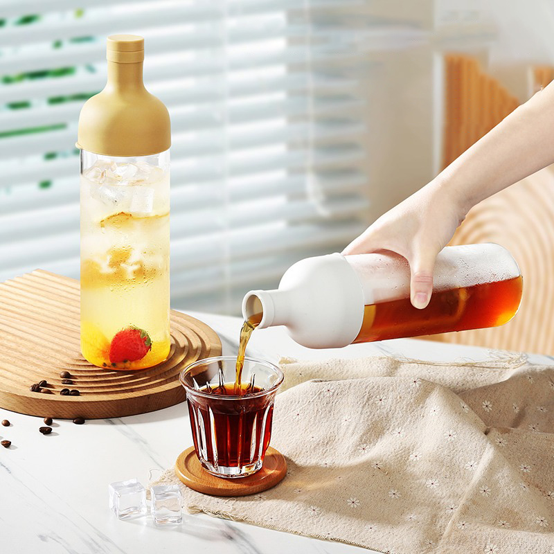 JUSTINLAU 1L コールドブリューコーヒーピッチャー - Tea Coffee Pot Set のレビューと価格