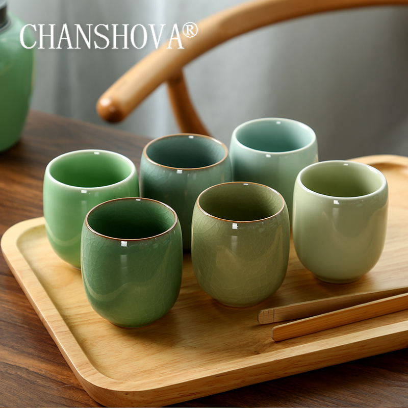 Chanshova-磁器ティーカップセット、伝統的な中国風、 - Tea Coffee Pot Set のレビューと価格