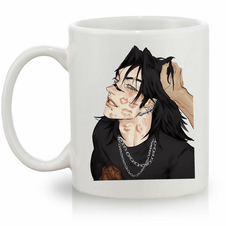 JJK 五条悟アニメ柄 セラミックマグカップ 330ml 寝 - Good Coffee Tea のレビューと価格