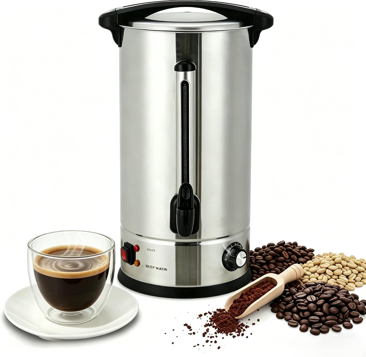 Tacleekii 18L 業務用コーヒーポット 120カッ - Coffee Tea Urn のレビューと価格