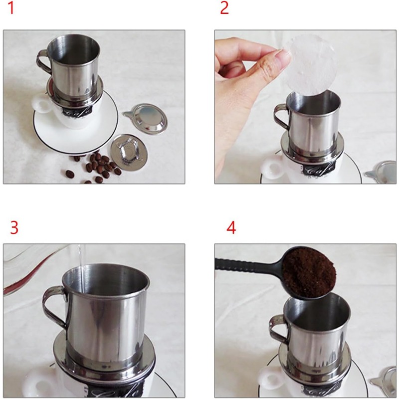 エアロプレスコーヒーメーカー用丸型使い捨てコーヒーフィルター - Aeropress Coffee Maker のレビューと価格