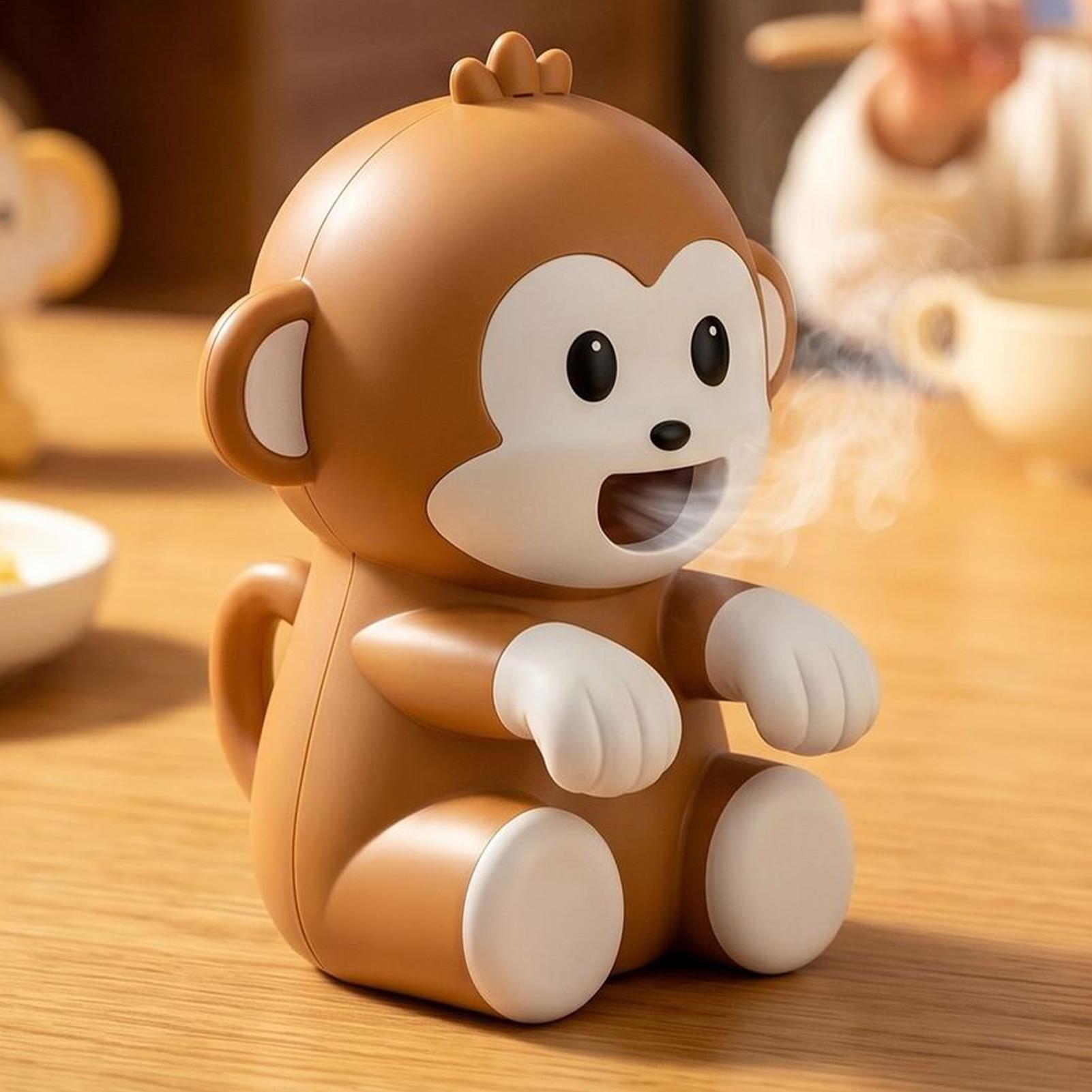 ミニクリップ式カップファン 3段階風量調節 可愛い猿型 ポー - Good Coffee Tea のレビューと価格