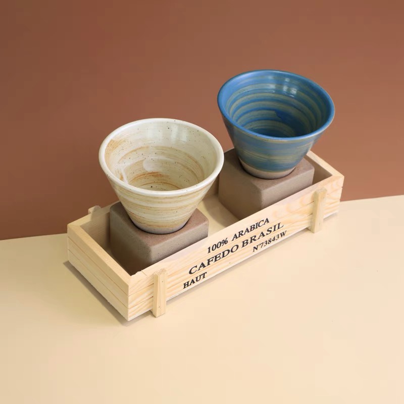 新しいバー中華風セラミックカクテルカップセット、パーソナライ - Coffee Tea Drink のレビューと価格