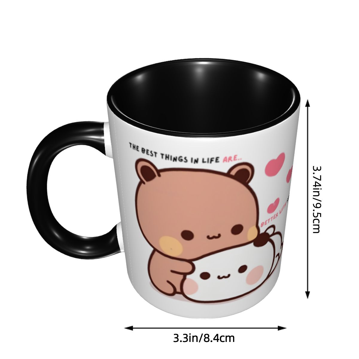 パーソナライズされたパンダとブラウニーの真愛 BUBU DU - Coffee Tea Love のレビューと価格