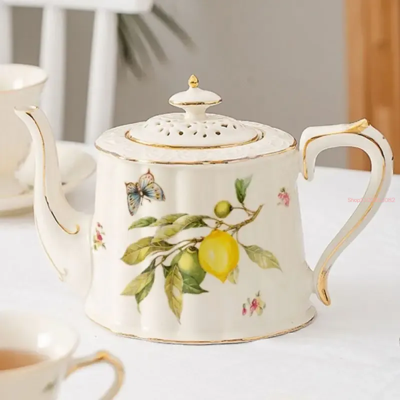 デザートプレートとスプーン付きセラミックマグ,レモンティーポ - Lemon Tea Coffee のレビューと価格
