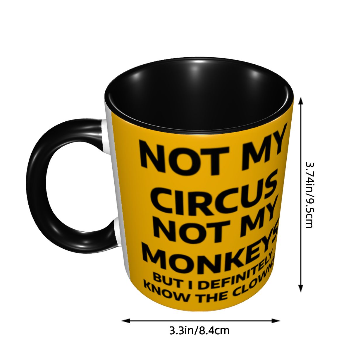 Not My Circus Not My Monkeys コ - Coffee Tea Bottle のレビューと価格