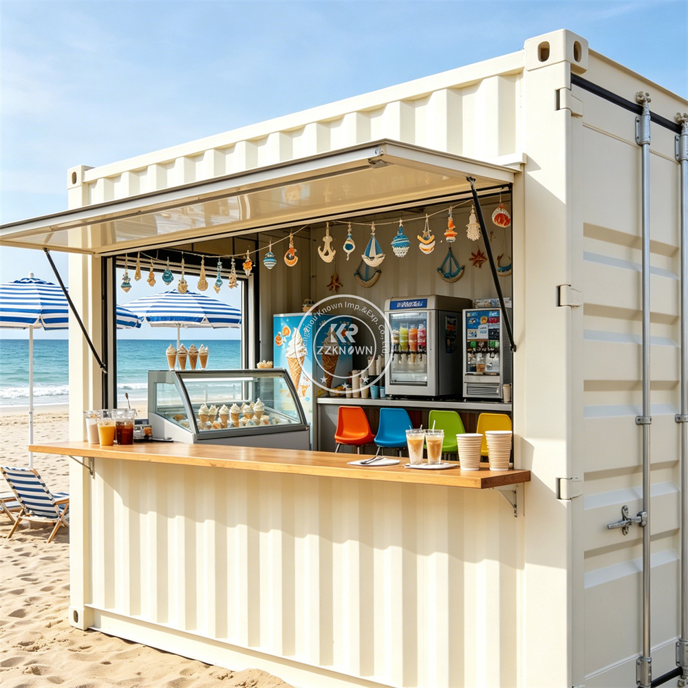 屋外モバイルフードコンテナトラック ジュース・コーヒー・紅茶 - Coffee Tea Kiosk のレビューと価格