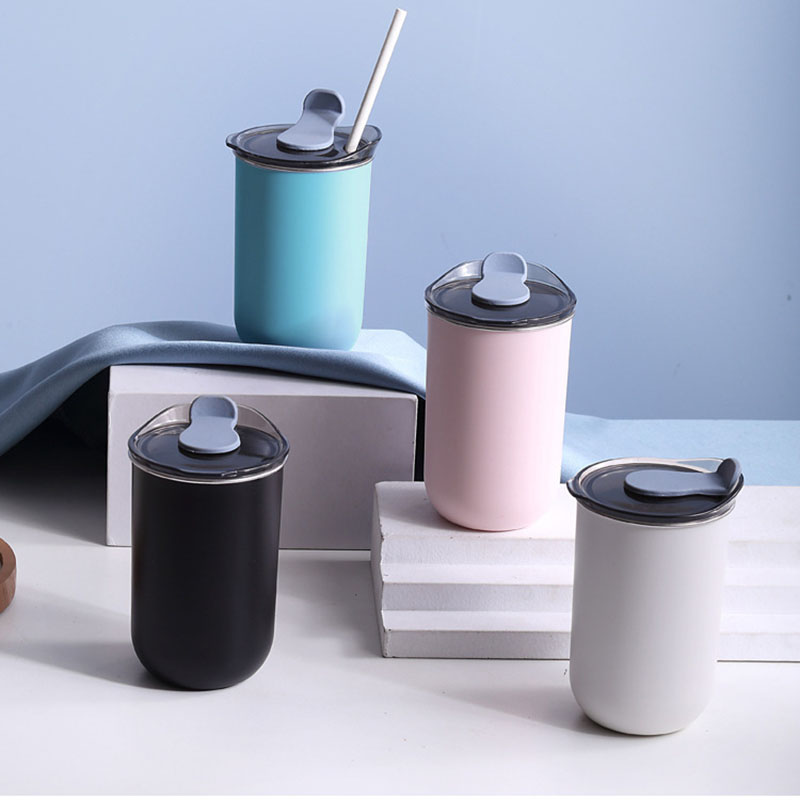 蓋付き断熱水筒、ワイングラス、サーモコーヒーカップマグ、ジュ - Coffee Tea Bottle のレビューと価格