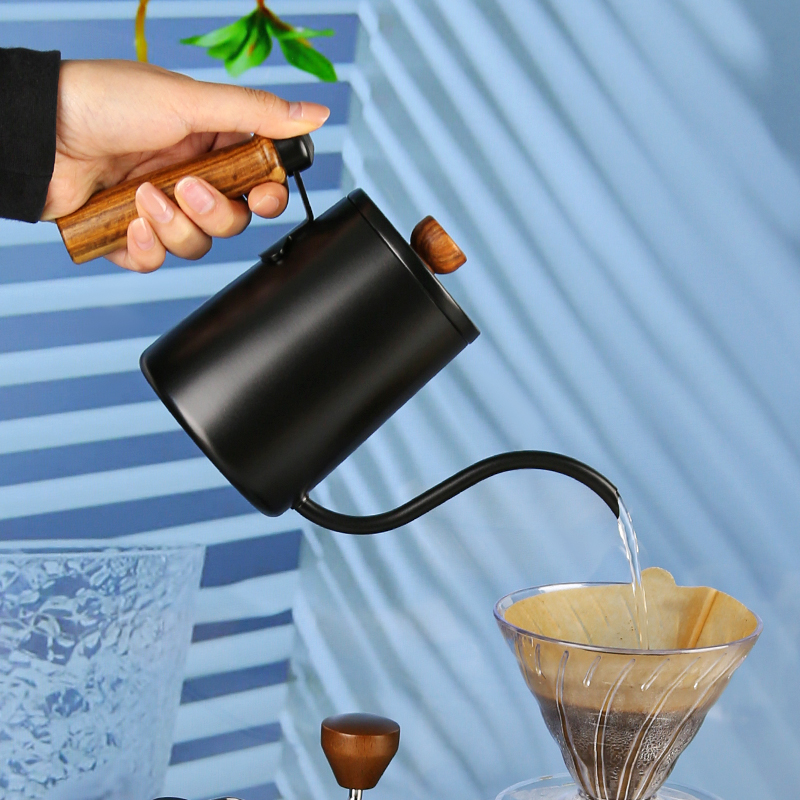 ステンレス製グースネックケトル注ぎ口、コーヒーポット、牛乳泡 - Tea Coffee Pot Set のレビューと価格