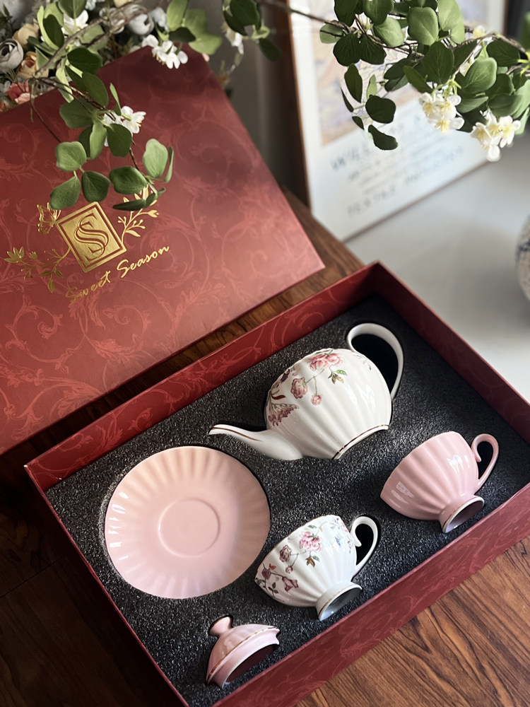 コーヒーカップセット シンプルなヨーロピアンスタイル アフタ - Coffee Tea Gift のレビューと価格