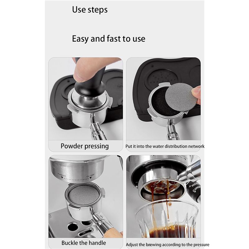 4X コーヒーフィルターメッシュ、再利用可能なコーヒーパック - Aeropress Coffee Maker のレビューと価格