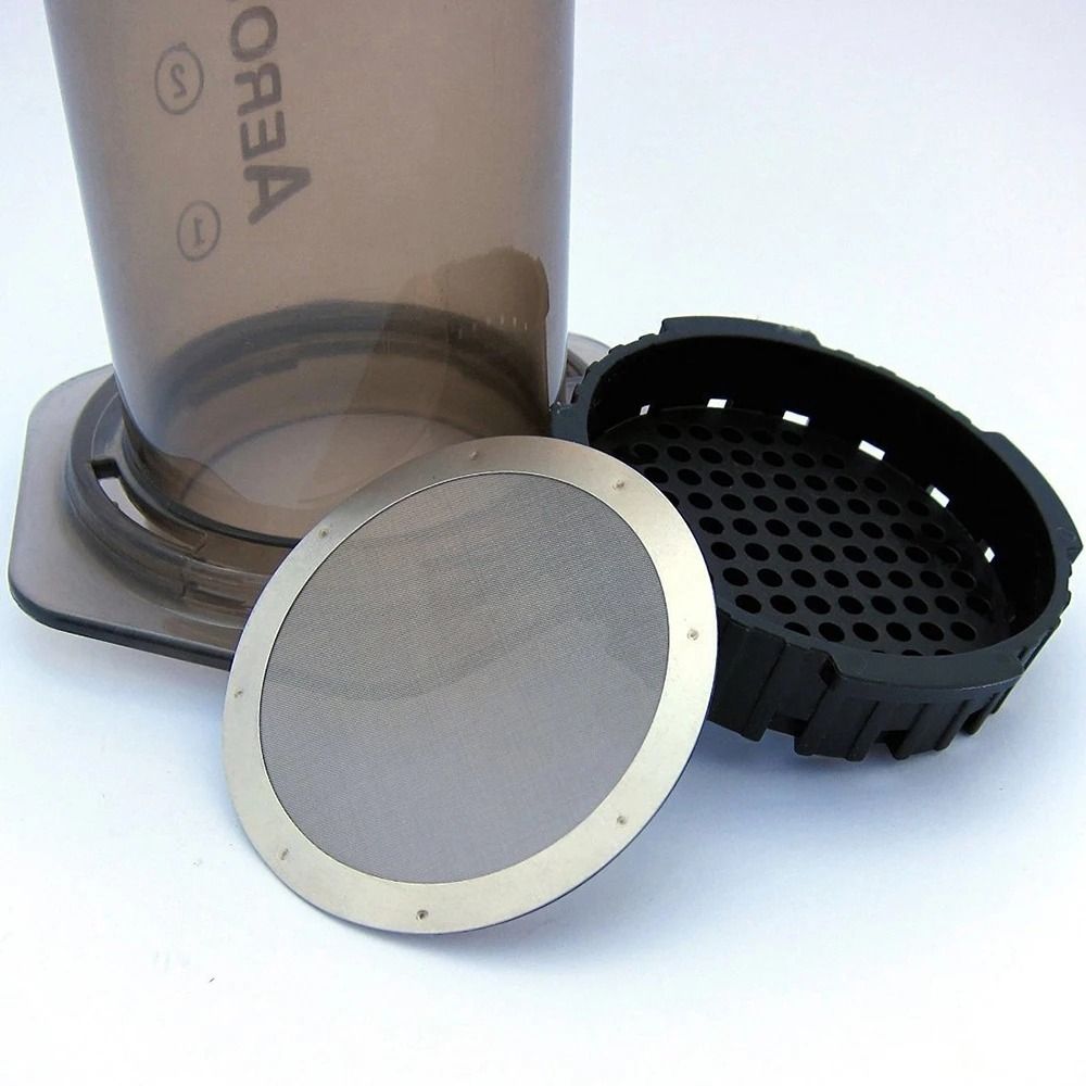 61 ミリメートルコーヒー金属メッシュフィルター再利用可能な - Aeropress Coffee Maker のレビューと価格