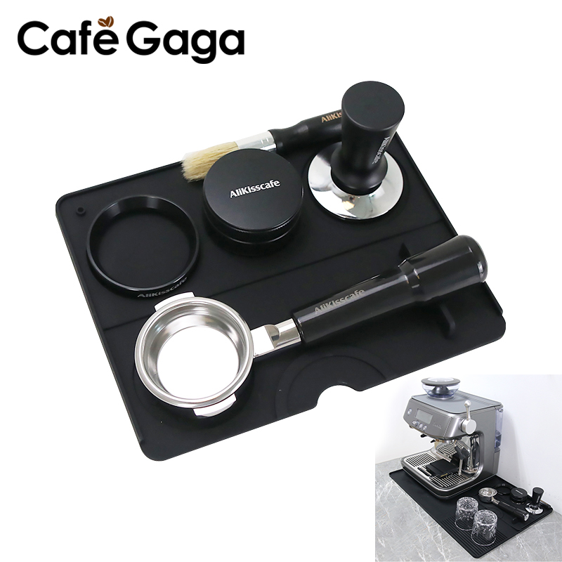 コーヒータンパーマットエスプレッソポルタフィルターステーショ - Coffee Tea Making Machine のレビューと価格
