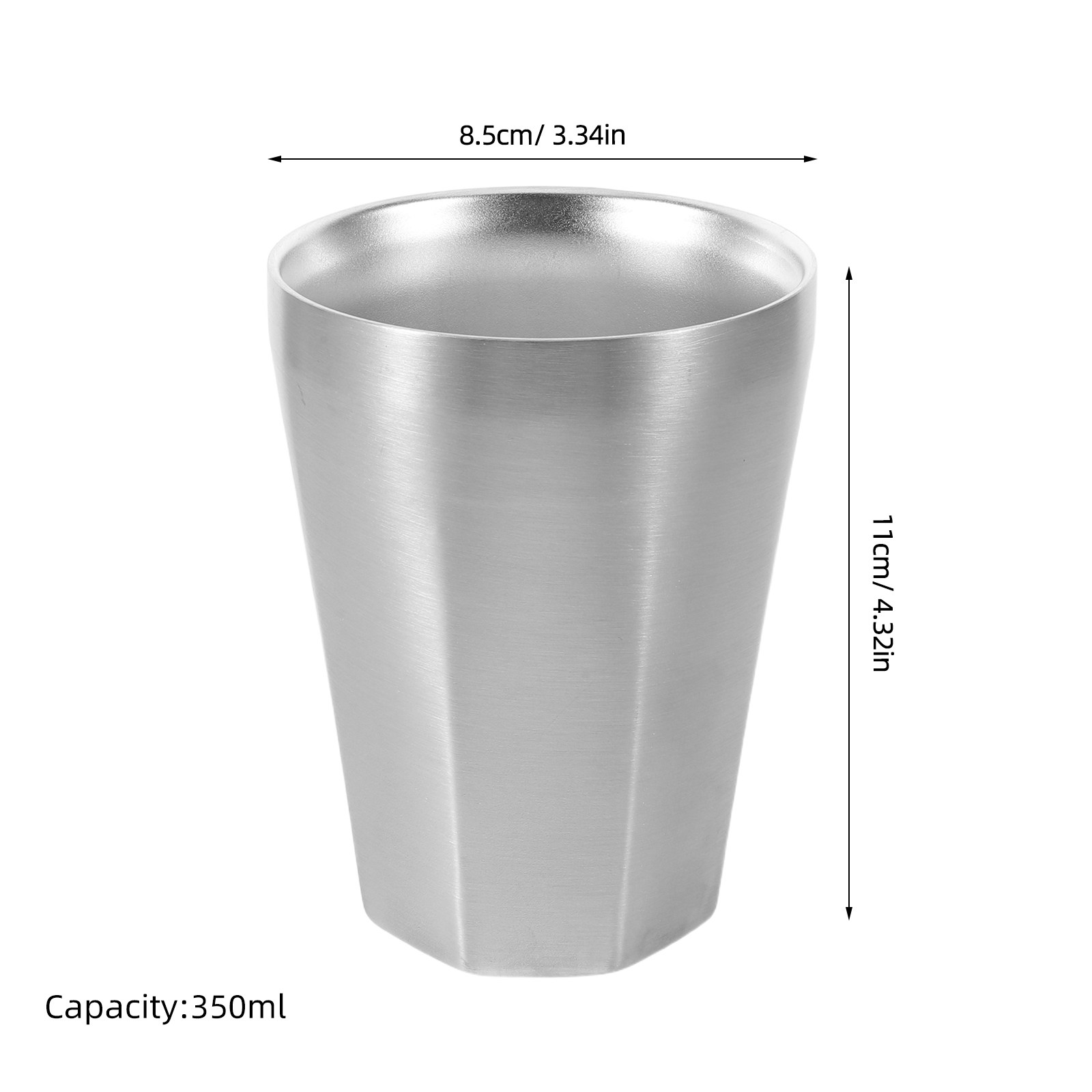ステンレス製真空断熱水筒 500ml 二重壁構造 保温カップ - Coffee Tea Bottle のレビューと価格