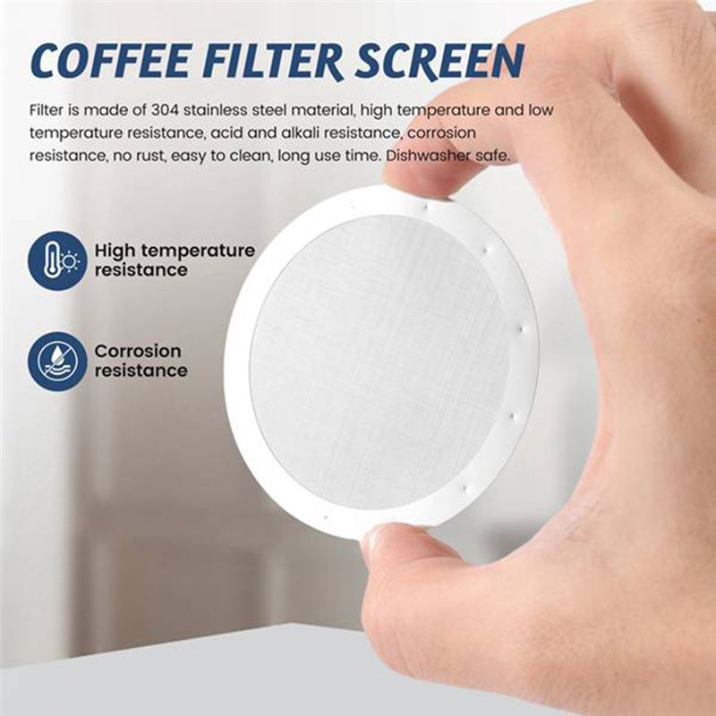 J1UL1N 30個入り 金属製 再利用可能 コーヒーフィル - Aeropress Coffee Maker のレビューと価格