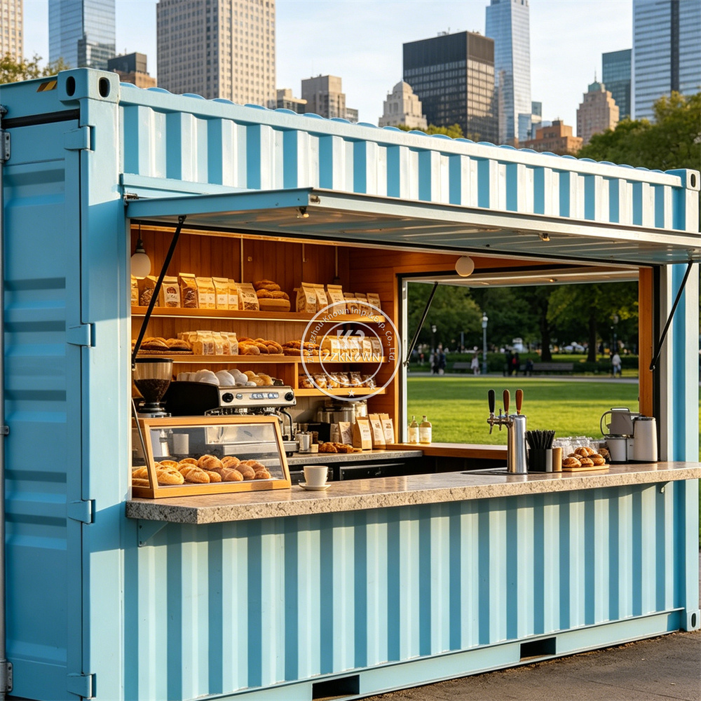 移動式コンテナレストラン トレーラーコーヒー バブルティー  - Coffee Tea Kiosk のレビューと価格