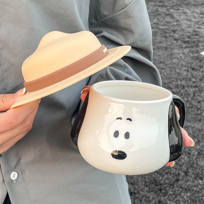 スヌーピーセラミックマグかわいい漫画アニメコーヒーカップかわ - Good Coffee Tea のレビューと価格