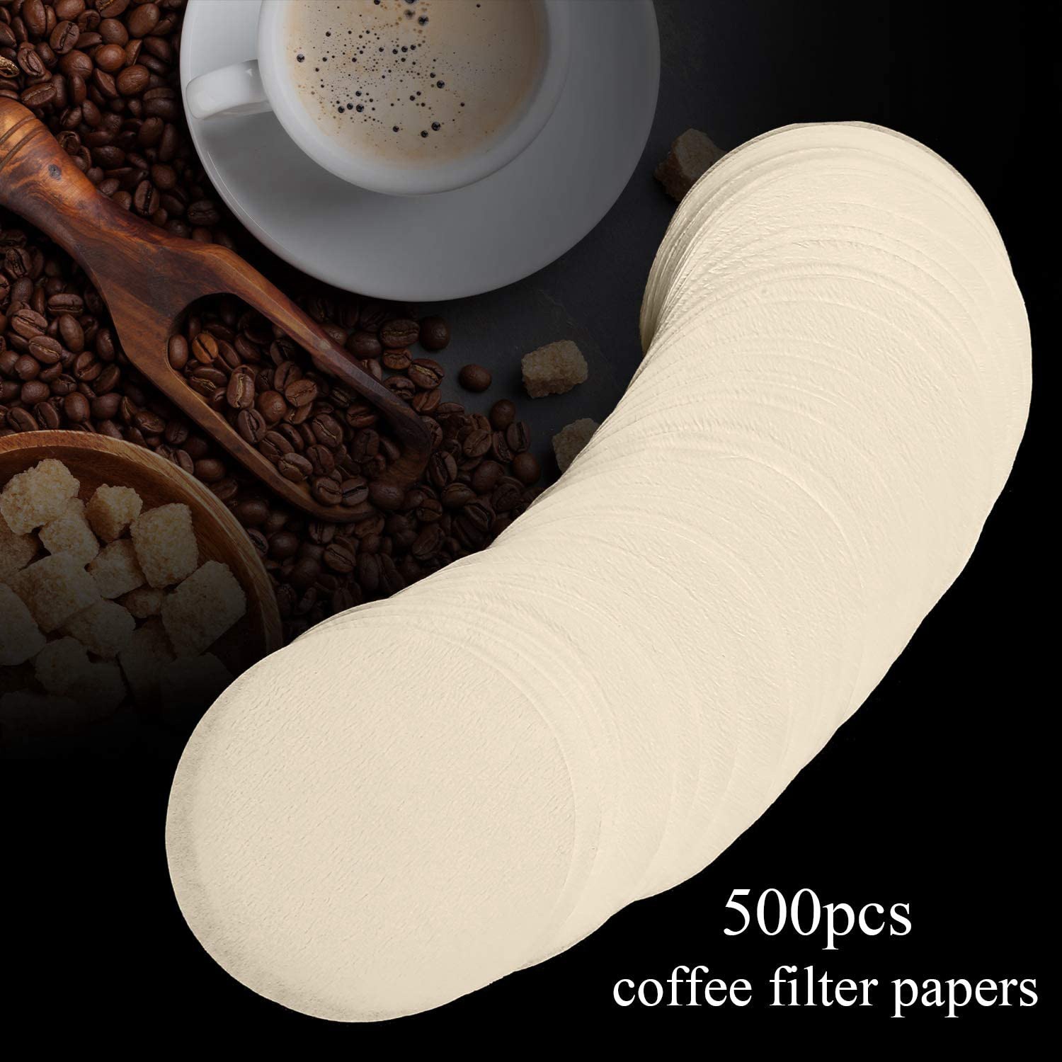 使い捨て交換用ペーパーフィルター,500個,コーヒーメーカー - Aeropress Coffee Maker のレビューと価格