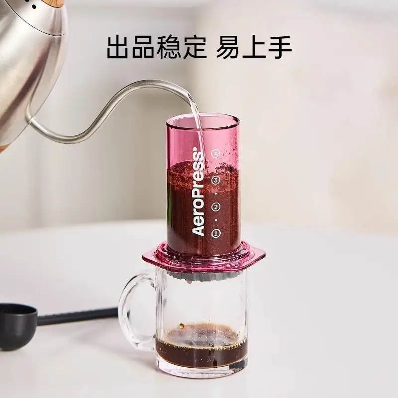 エアロプレス 透明 クリア ハンドブリューイング コーヒーメ - Aeropress Coffee Maker のレビューと価格