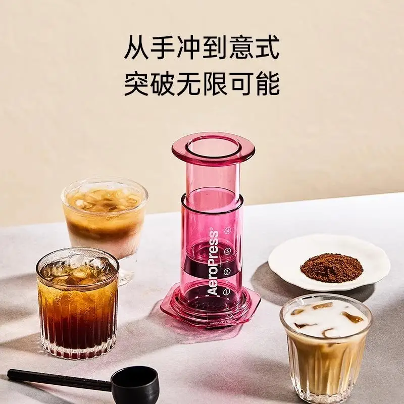 エアロプレス 透明 クリア ハンドブリューイング コーヒーメ - Aeropress Coffee Maker のレビューと価格